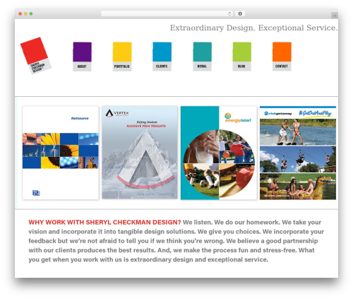 Checkman WordPress theme - checkmandesign.com