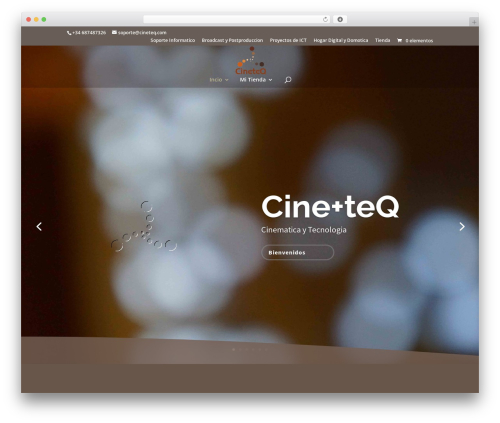 Divicommerce WordPress plugin - cineteq.com