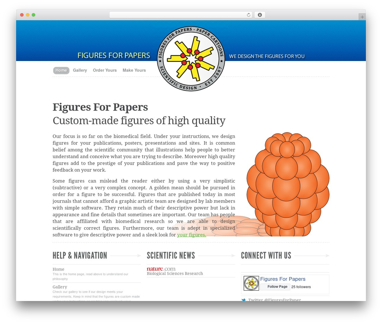 eVo WordPress theme - figuresforpapers.com