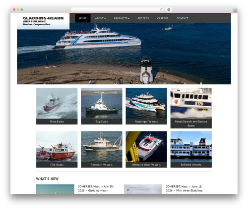 Gladding-Hearn WordPress theme - gladding-hearn.com