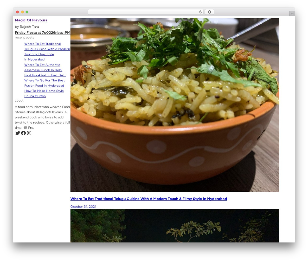 H4 theme WordPress - rajeshtara.com