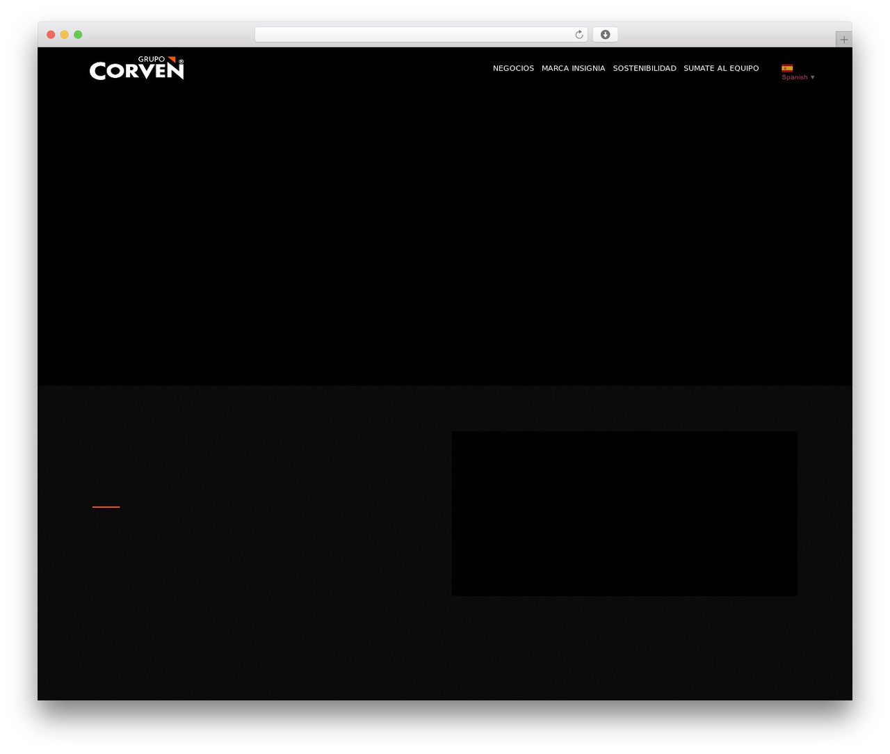 Hello Elementor WordPress theme - corven.com.ar