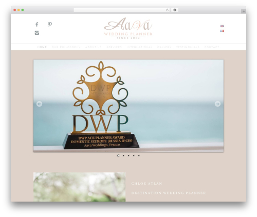 Shabd WordPress wedding theme - aavawedding.com