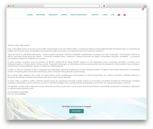 soledad WordPress theme - congres-srp.ro