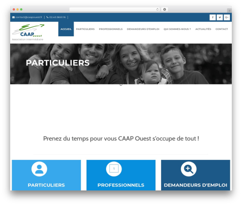 Spirited Pro WordPress theme - caapouest.com