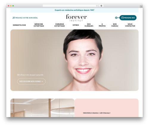 Theme DE Wordpress theme WordPress - forever-beauty.com