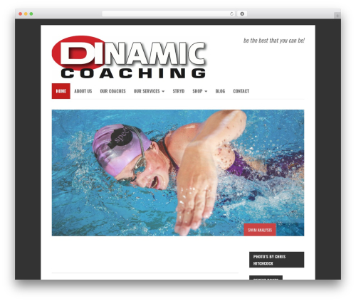 WordPress theme BoldR Pro - dinamic-coaching.com