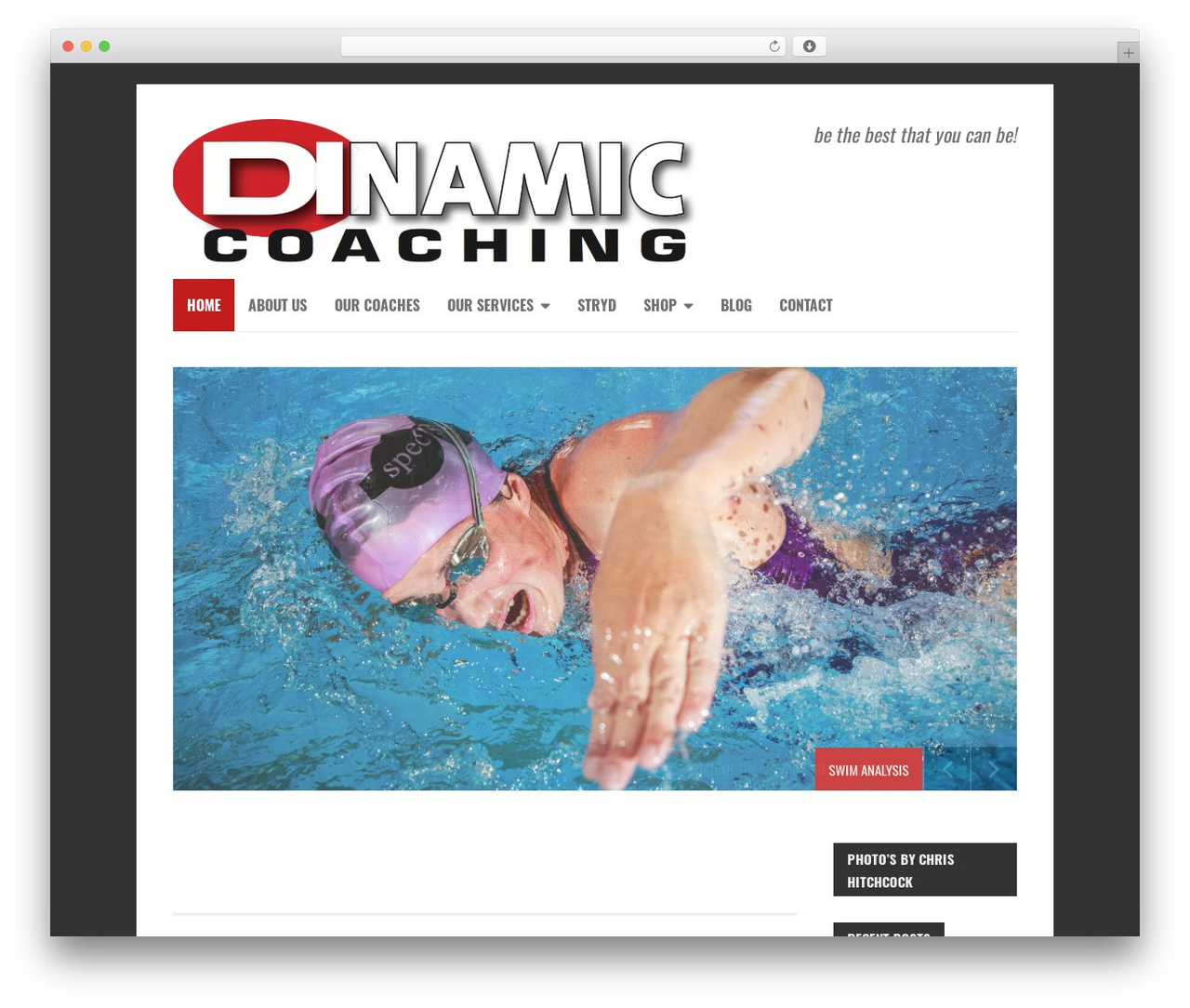 WordPress theme BoldR Pro - dinamic-coaching.com