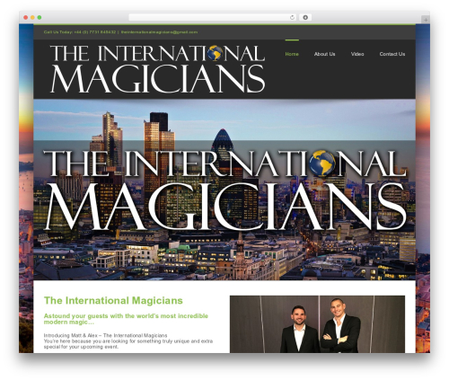 Captiva toolkit WordPress plugin - theinternationalmagicians.com