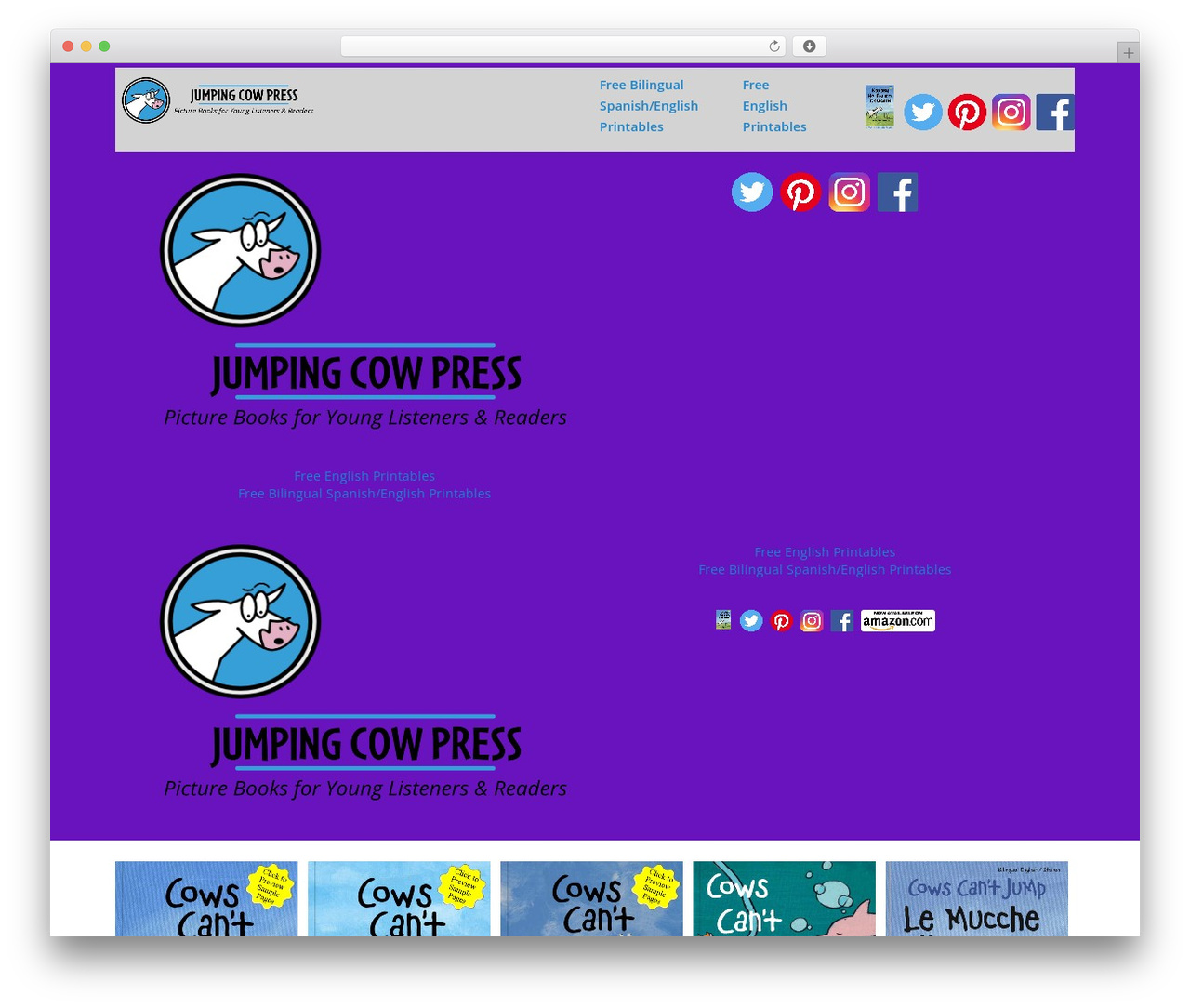WordPress theme Divi - jumpingcowpress.com