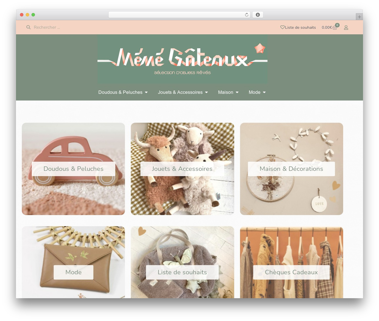 WordPress theme Hello Elementor - www.meme-gateaux.fr