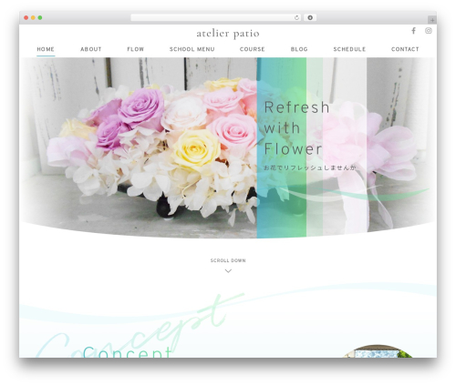 WordPress theme sg072 - atelier-lpatio.com