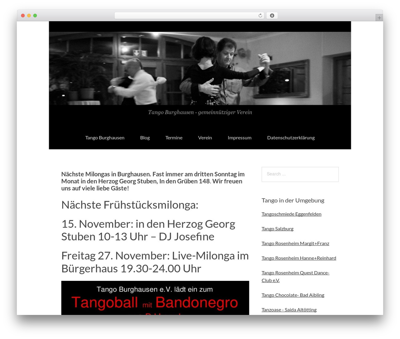 Alpha theme WordPress - tango-burghausen.de Alpha theme WordPress - tango-burghausen.de
