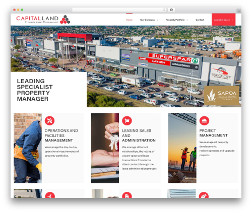 Mapsvg WordPress plugin - capland.co.za