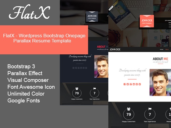 Flatx WordPress theme Flatx WordPress theme