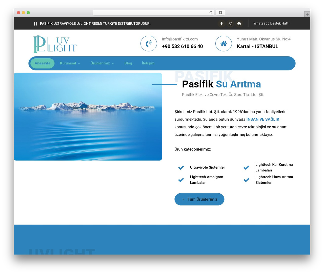 Pasifik WordPress theme design - pasifikltd.com