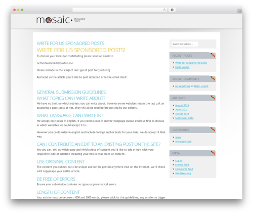 Theme WordPress Catalyst - teachmetheinfobiz.com