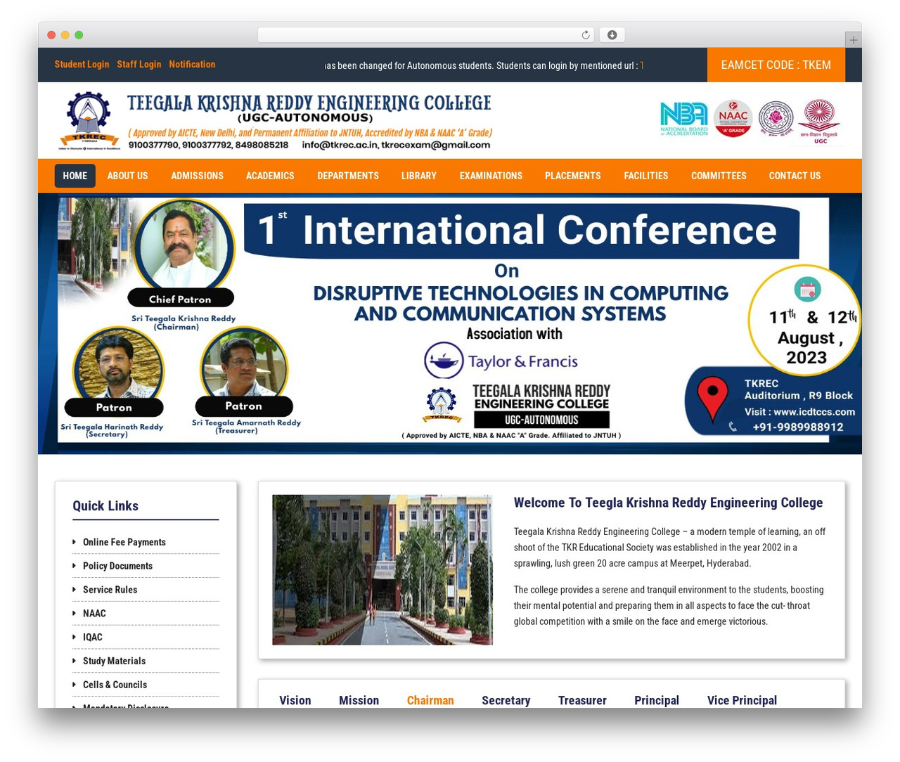 TKREC WordPress theme - tkrec.ac.in TKREC WordPress theme - tkrec.ac.in