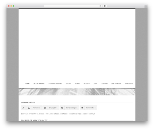 WordPress theme Dixit | Multipurpose Wordpress Theme - tobeluxury.it WordPress theme Dixit | Multipurpose Wordpress Theme - tobeluxury.it