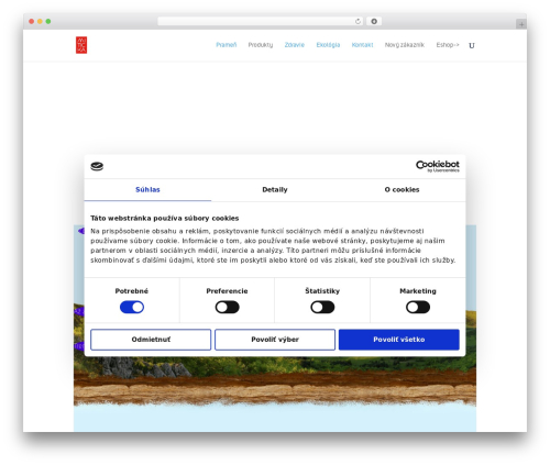 WordPress theme Divi - www.miticka.sk