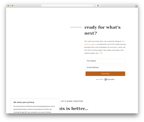 WordPress theme Launch It Theme - amyrootvik.com