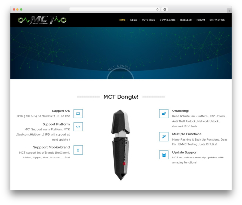 WordPress theme MCT - mcttools.com
