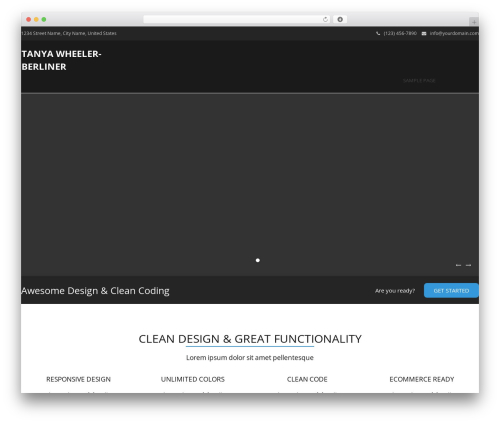 WP theme Modality Pro - tanyawheelerberliner.com