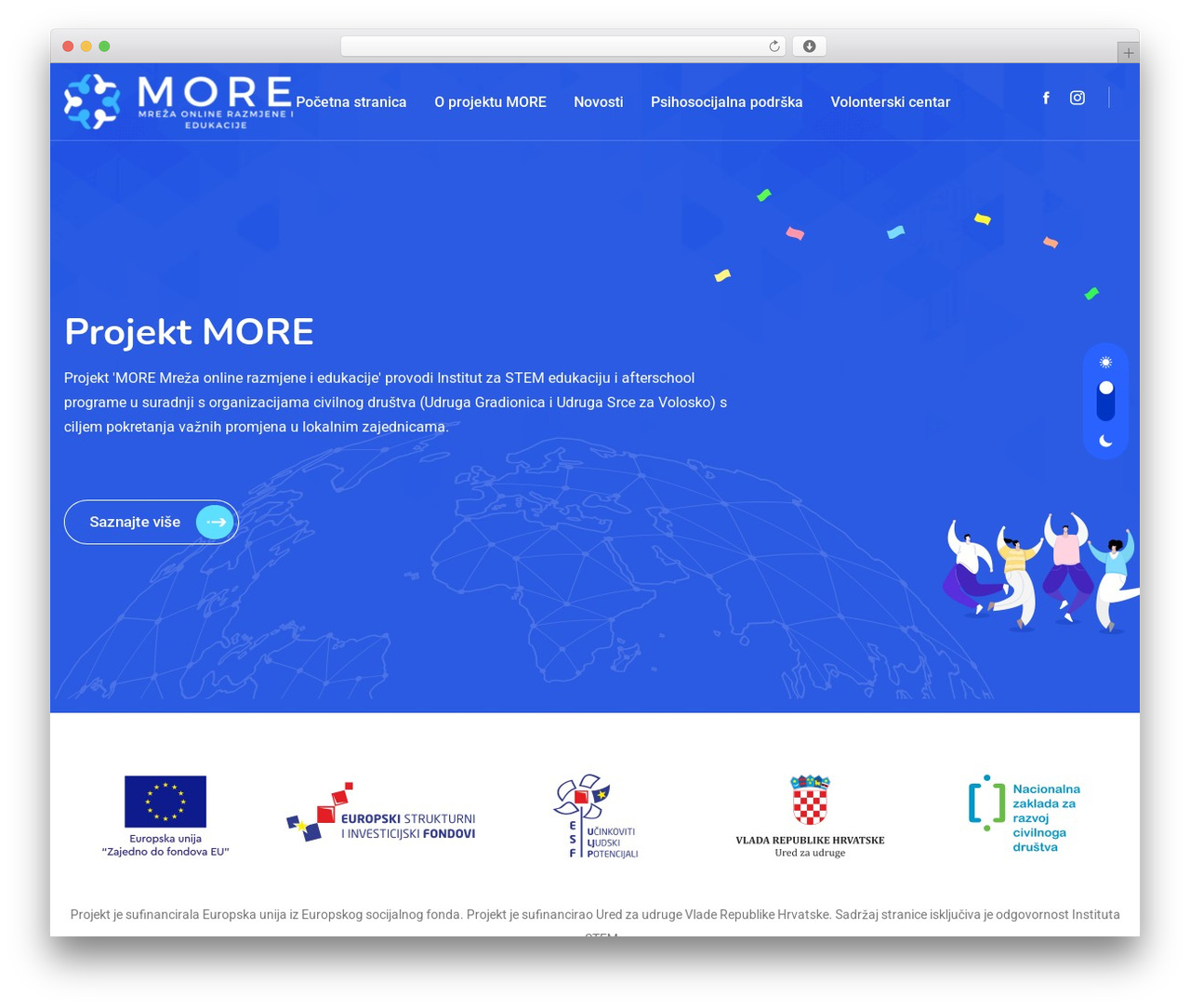 Cirkle top WordPress theme - projekt-more.eu