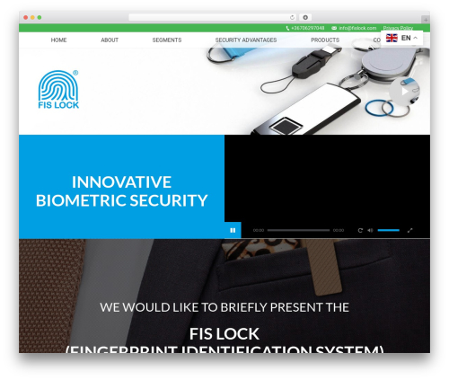 Fislock.com WordPress theme - fislock.com