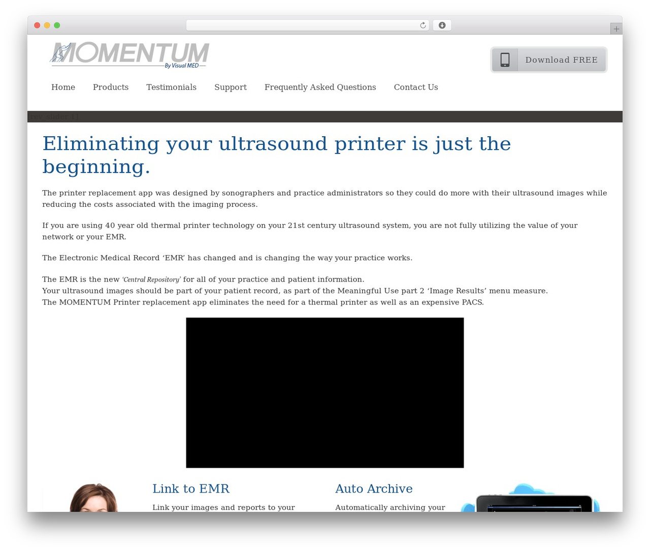 Theme WordPress Appdev - momentum-app.com
