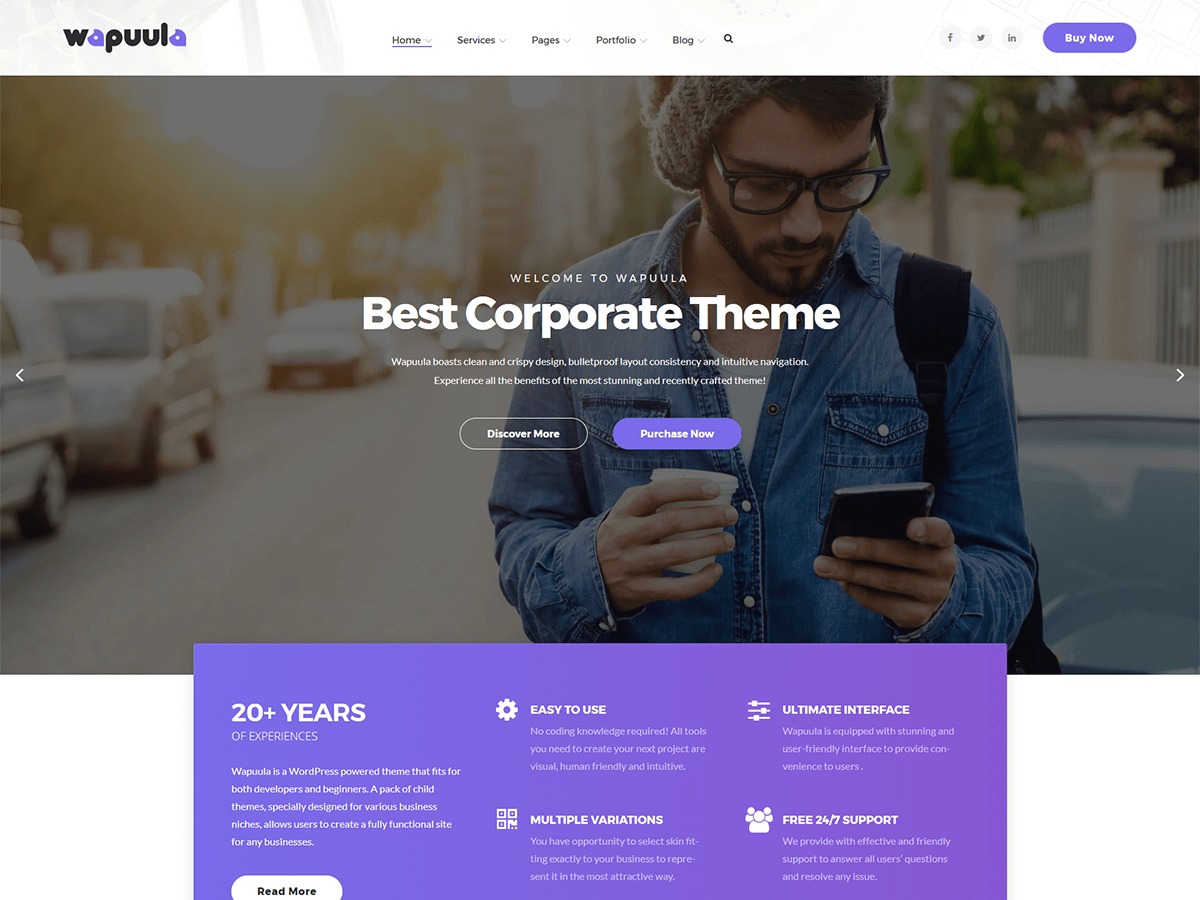 Theme WordPress Wapuula