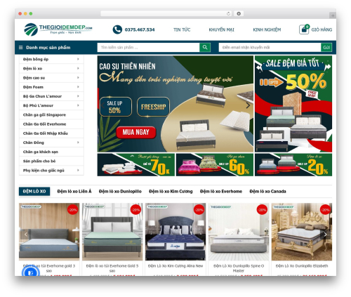 WordPress theme igitheme - thegioidemdep.com