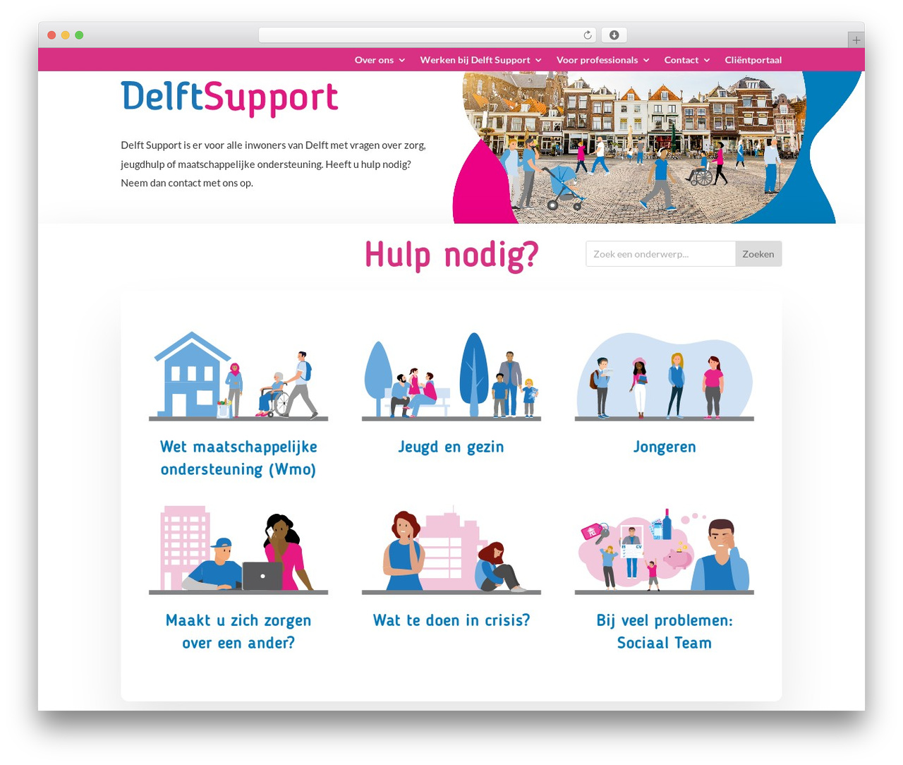 Best WordPress theme Delft Support - delftsupport.nl