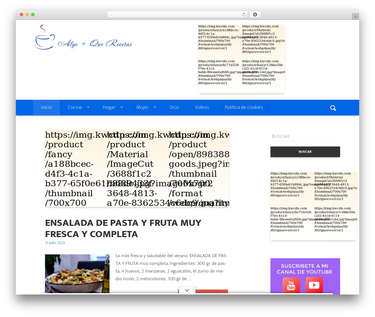 Theme WordPress RichWP Materialize Theme - algomasquerecetas.com Theme WordPress RichWP Materialize Theme - algomasquerecetas.com