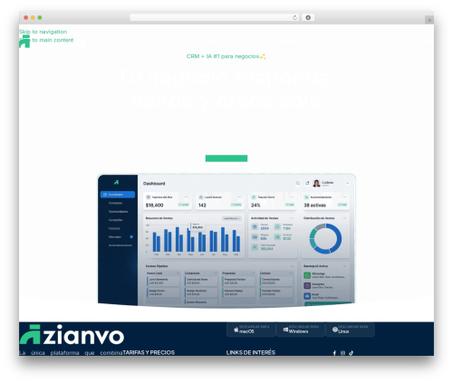 Theme WordPress soysecond.com - zianvo.com