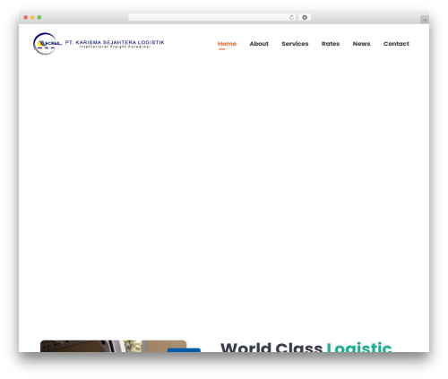 Transco theme WordPress - ksl-logistics.co.id