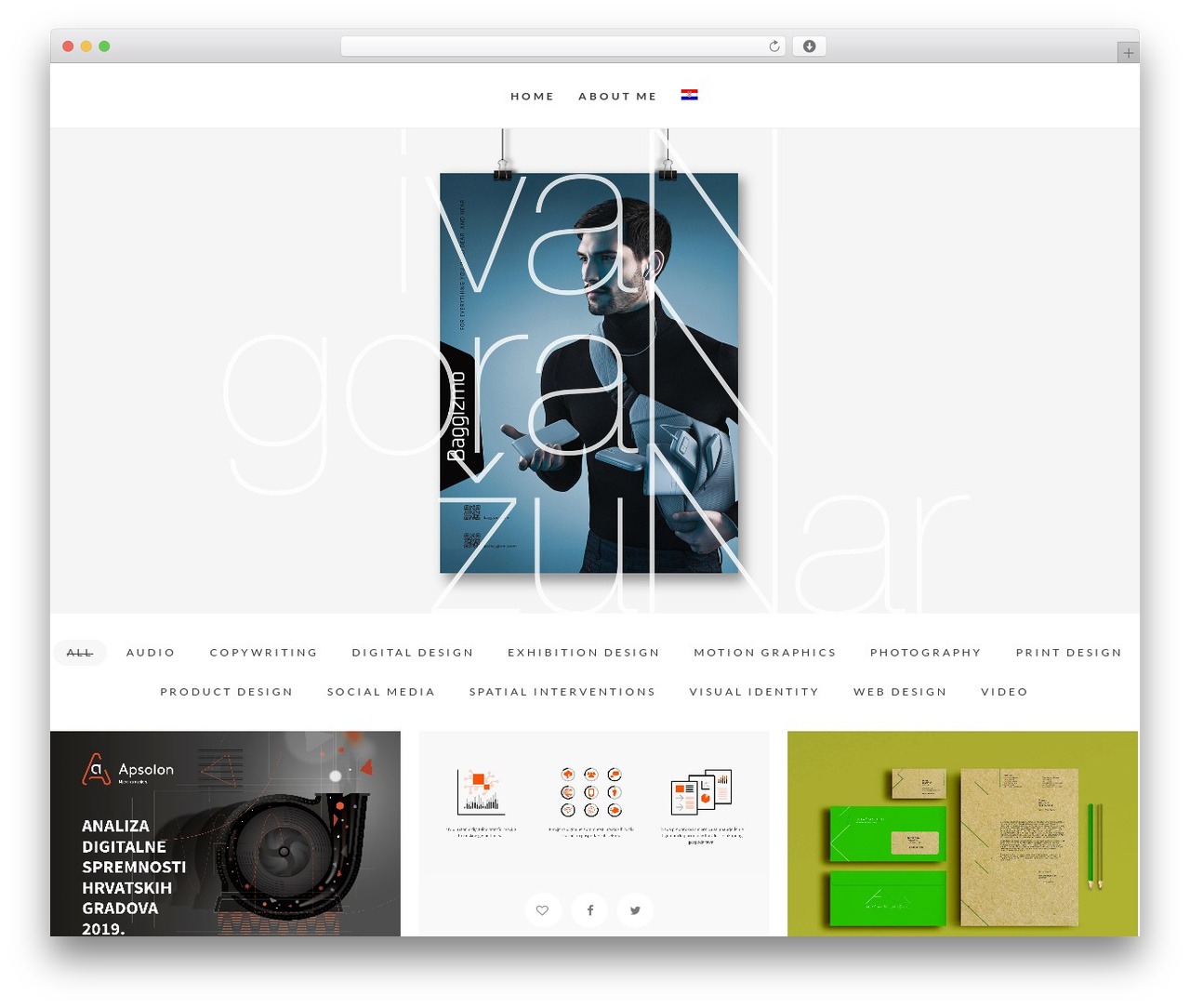 WordPress theme HyperX - ivangoranzunar.com