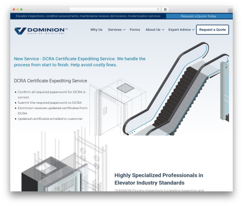 Allsafe Elevators Theme WordPress theme - dominioninspections.com