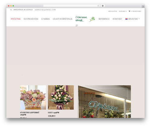 Woocommerce smart popup cart WordPress plugin - dostavacvijeca-mezak.com