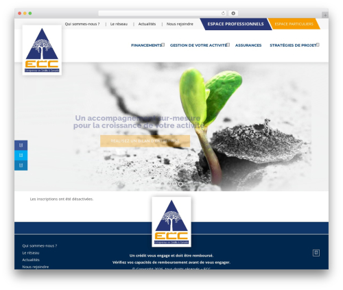 ECC WordPress theme - credits-conseils.com