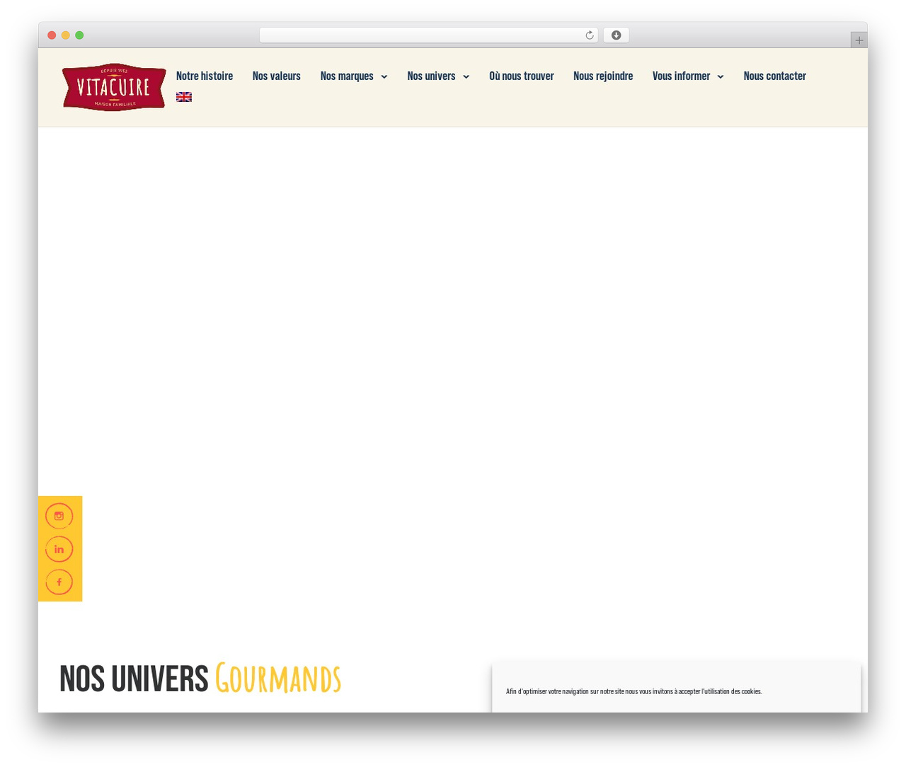 Exponent WordPress theme - vitacuire.com