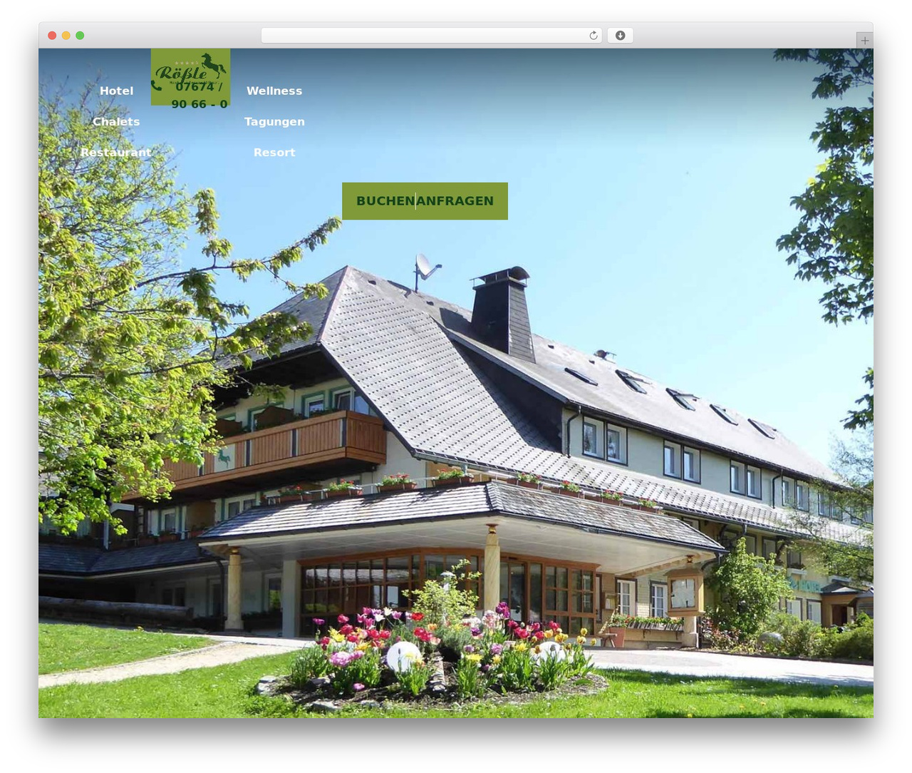 Hello Elementor Child WordPress theme - hotel-roessle.de