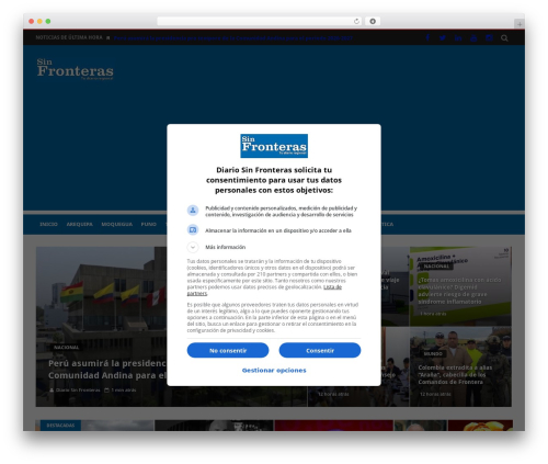 Magic theme WordPress - diariosinfronteras.com.pe Magic theme WordPress - diariosinfronteras.com.pe