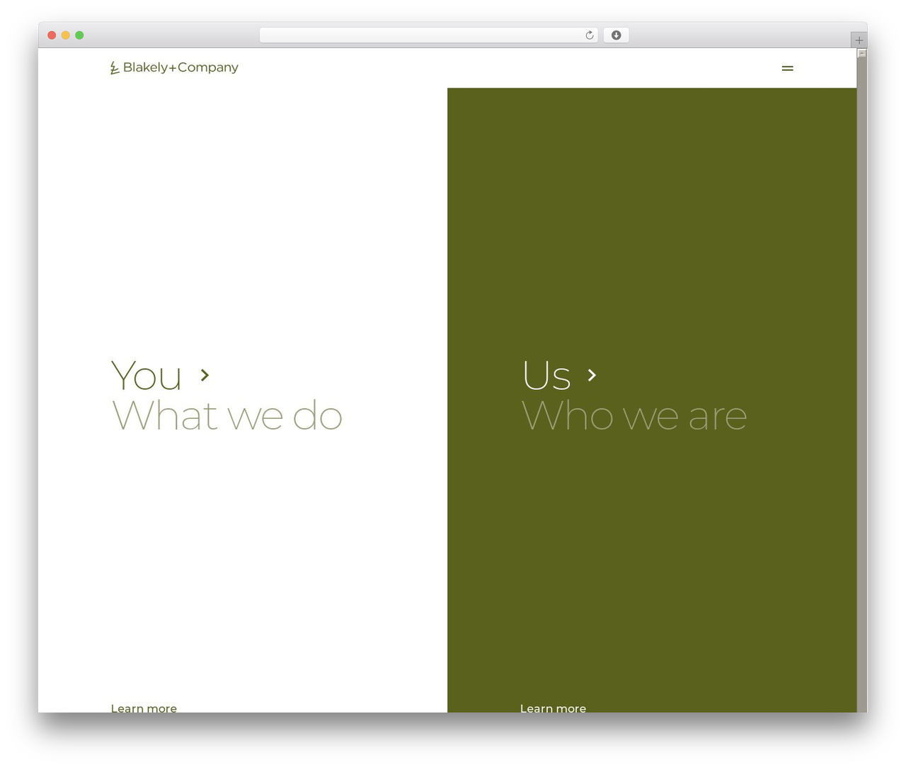 Magic WordPress theme - blakelycompany.com