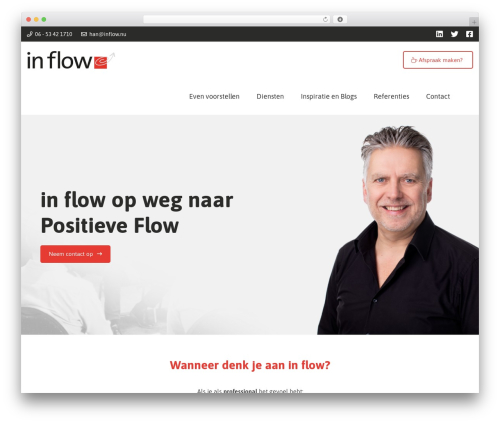 TeamCreative WordPress theme - inflow.nu