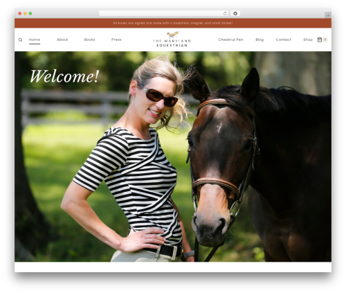 Theme WordPress Bloom - themarylandequestrian.com