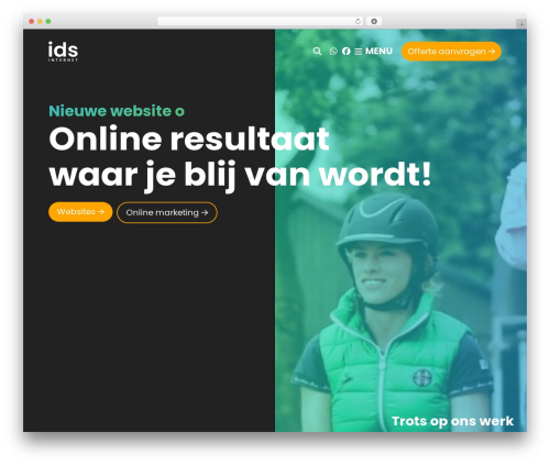 WordPress theme IDS - idsinternet.nl