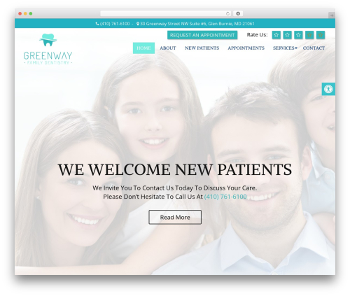 WordPress theme Parent Theme - greenwayfamilydentist.com