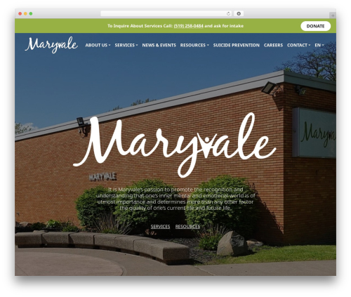 WordPress theme PicoStrap5 Child Base - maryvale.ca