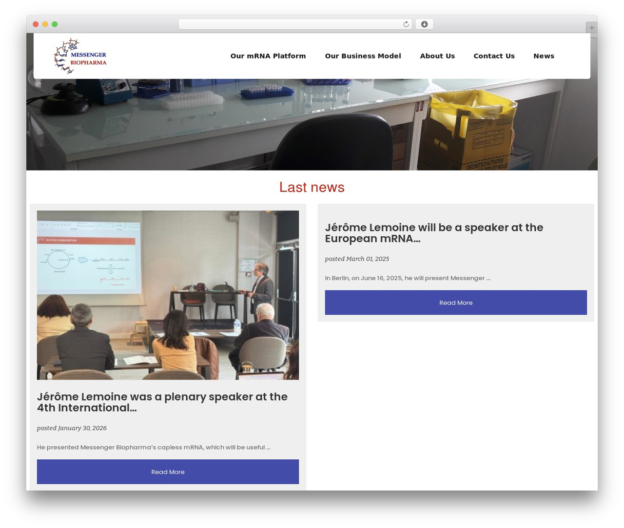 WordPress website theme Duplex - messengerbiopharma.com WordPress website theme Duplex - messengerbiopharma.com